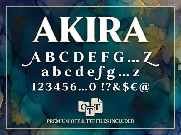 Akira: Integrating a Bold Display Typeface into Your Creative Workflow