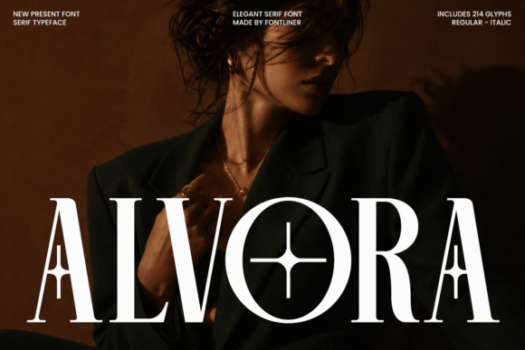 Alvora: The Serif Font for Premium Branding