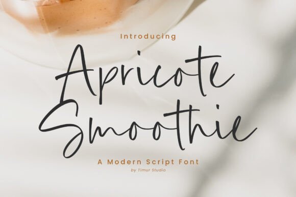 Apricote Smoothie: The Font That Blends Style and Personality