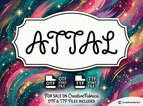 Attal: The Bold Decorative Font for Headlines That Demand Attention