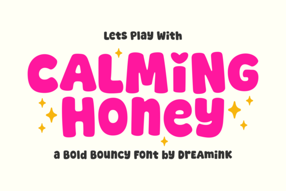 Bring Joy to Your Designs with Calming Honey Typography