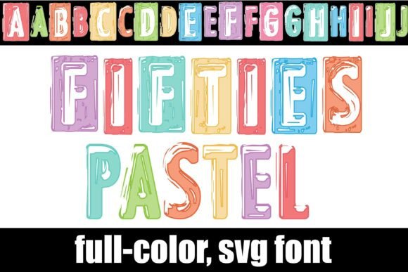 Fifties Pastel: Evaluating a Retro SVG Font for Modern Design