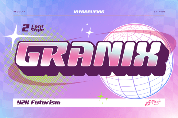 Granix: A Bold Display Font for Modern Creators