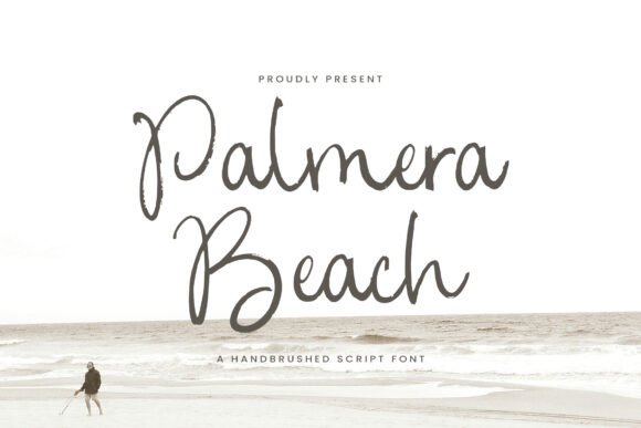 Palmera Beach: The Hand-Brushed Script for Coastal Creativity