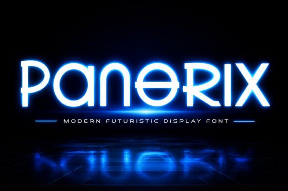 Panorix: Unlocking the Full Potential of a Modern Futuristic Display Font