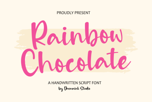 Rainbow Chocolate Script: A Sweet Revolution in Modern Handwritten Typography